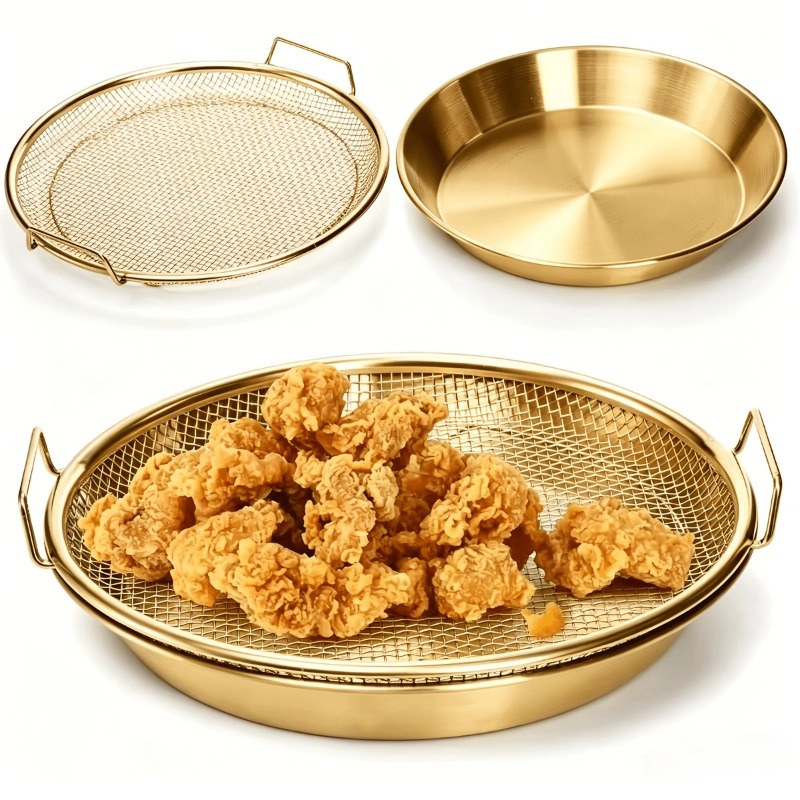 Commercial Kitchen Oil Filter - Gold Heavy Duty Deep Fryer Rack