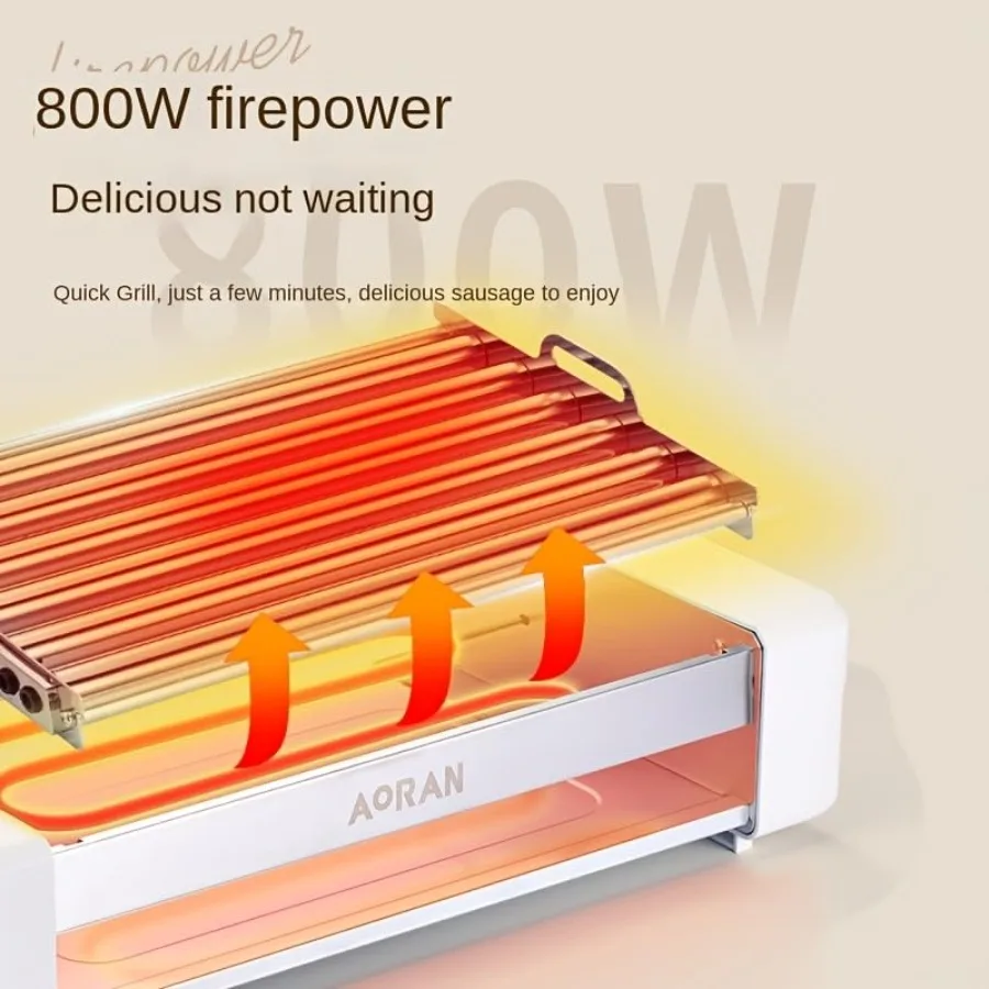 Multifunctional Rotating Sausa - Hot Dog Roller Grill review and price