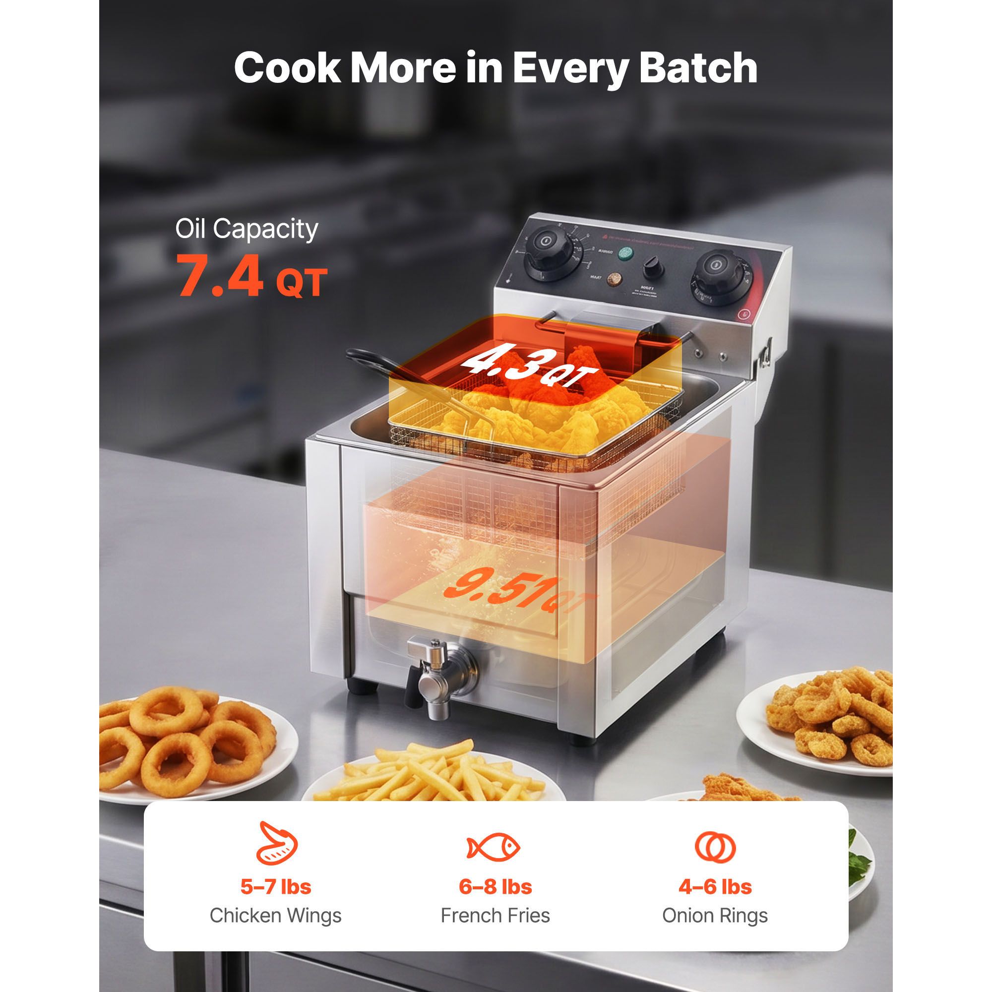 Commercial Electric Deep Fryer - Induction Cooker Commercial review and price