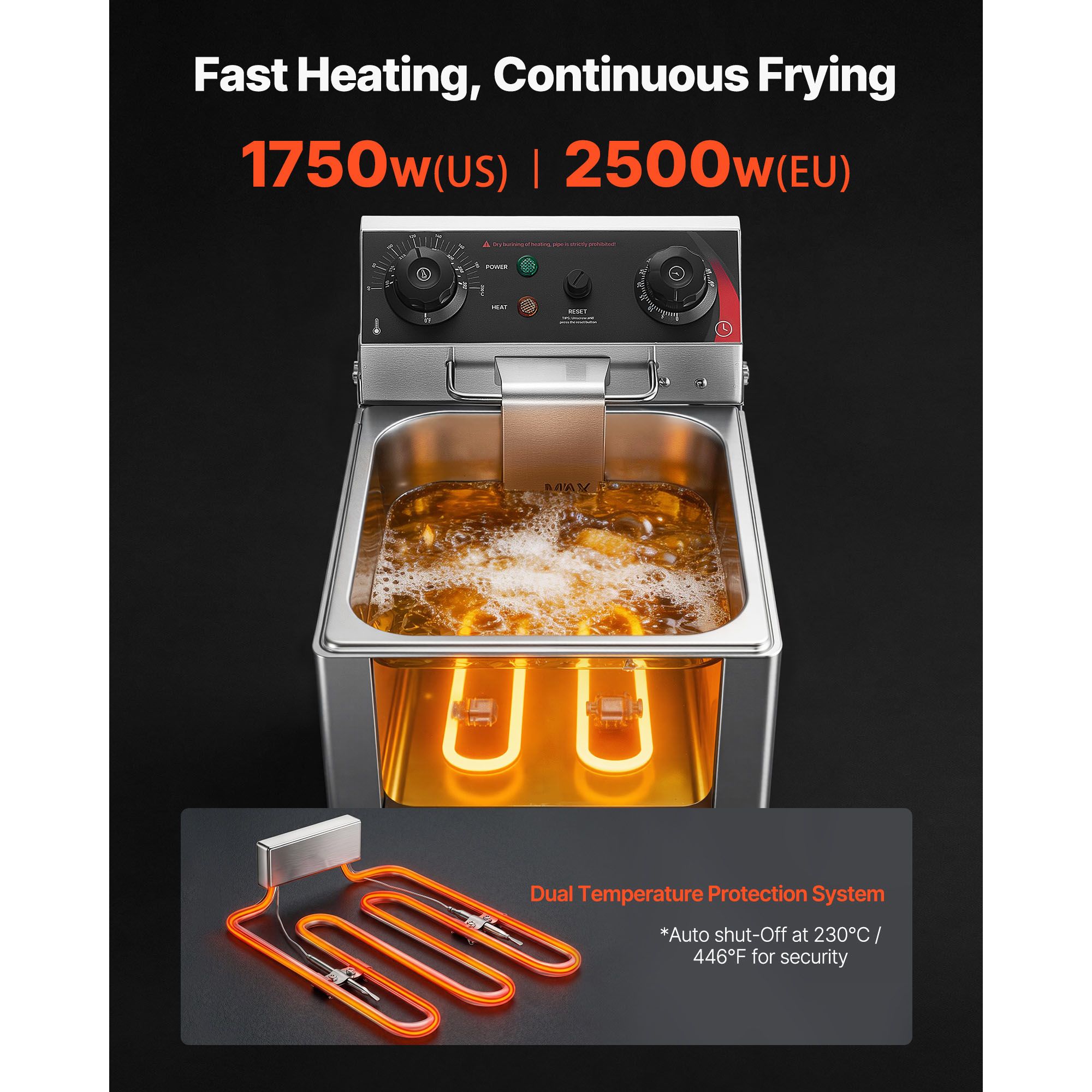 Commercial Electric Deep Fryer - Induction Cooker Commercial review and price