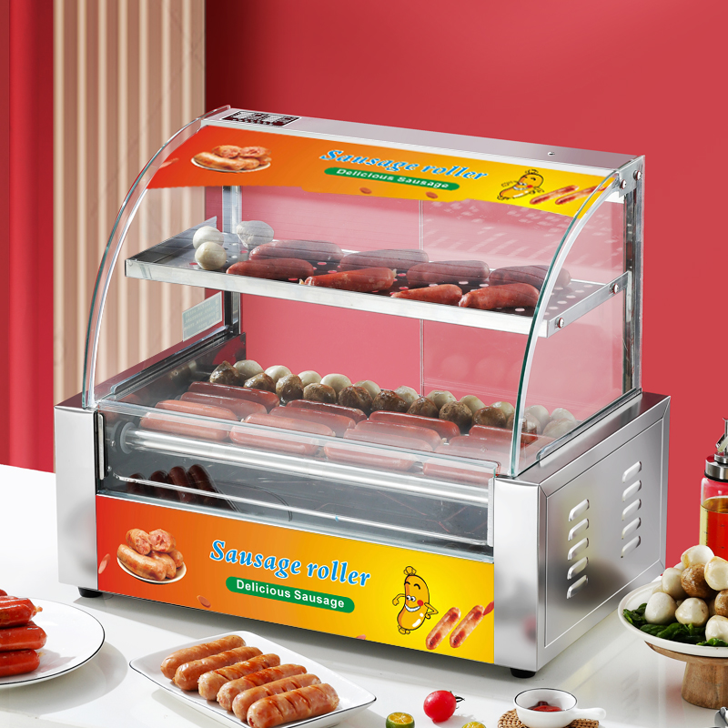 Electric Stainless Steel Hot D - Hot Dog Roller Grill review and price