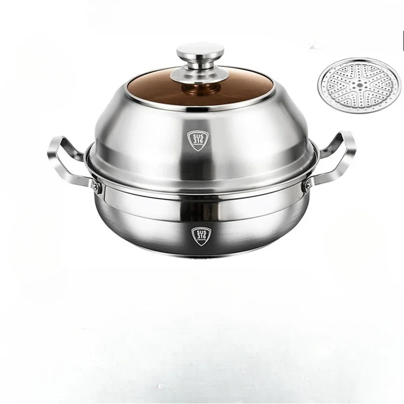 Seafood Steam Pot 316 Stainles - Induction Cooker Commercial review and price