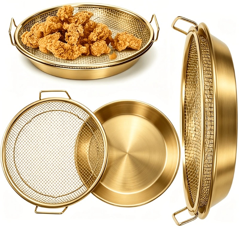 Gold Heavy Duty Deep Fryer Rac - Commercial Kitchen Oil Filter review and price