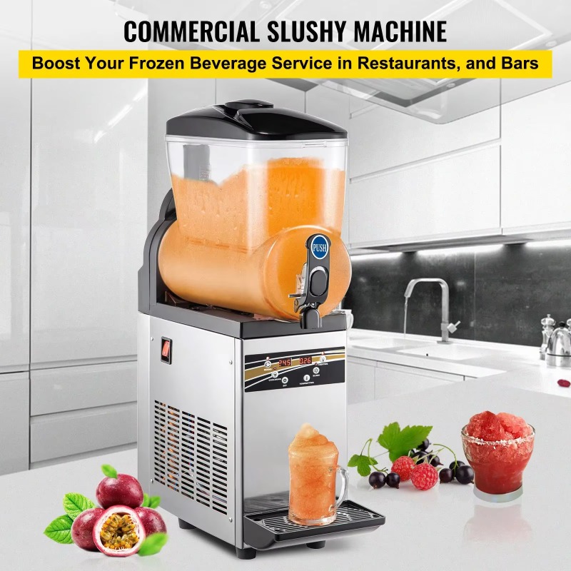 2026VEVOR Commercial Slushy Ic - Commercial Ice Maker review and price
