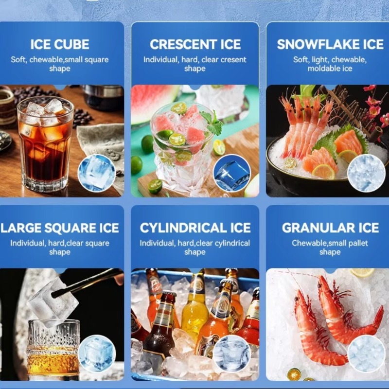 Commercial Automatic Cube Ice  - Commercial Ice Maker review and price
