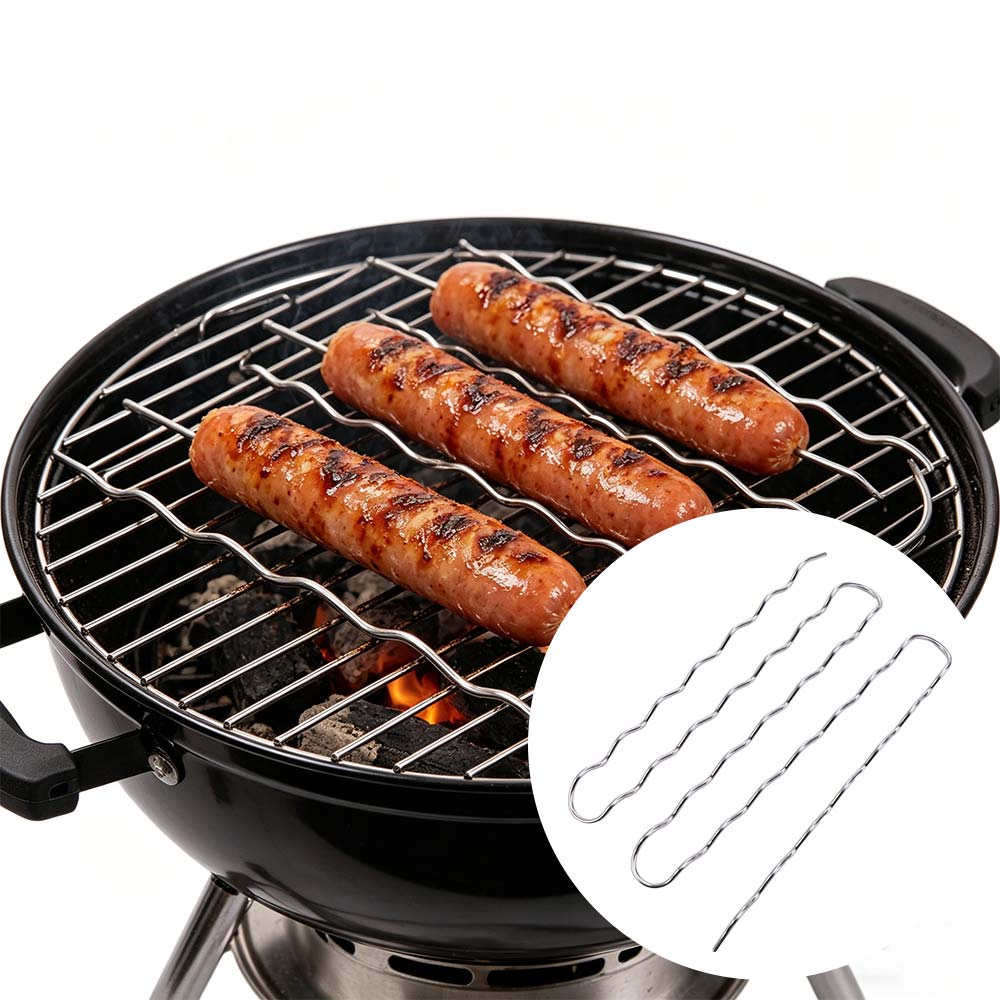 Stainless Steel BBQ Sausage Ro - Hot Dog Roller Grill review and price
