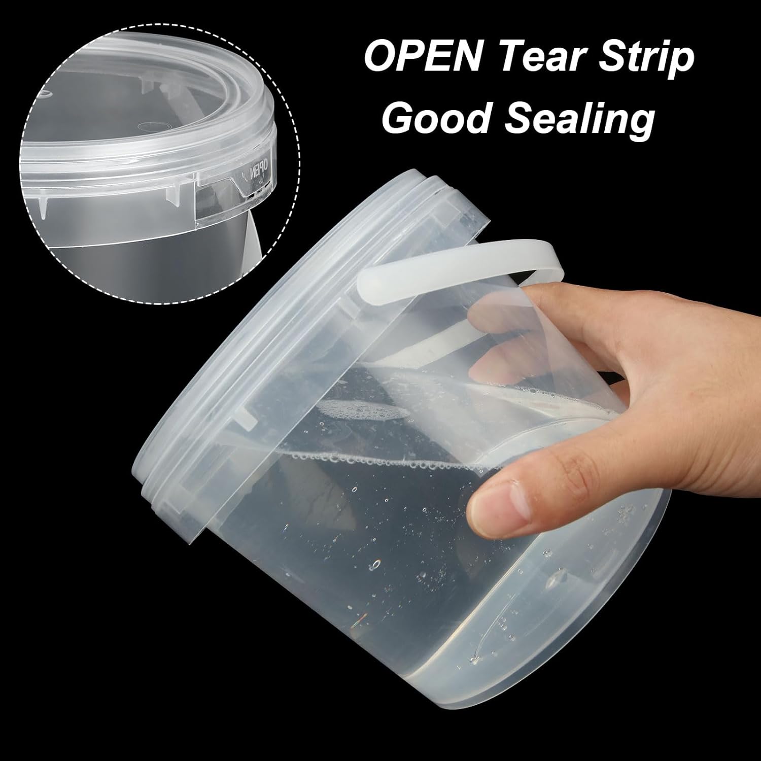 Plastic Round Sealable Storage - Commercial Kitchen Utensil Organizer review and price
