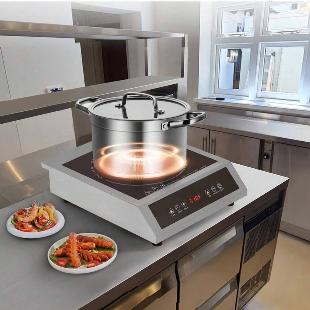 Portable Cooktop, 1800W Commer - Induction Cooker Commercial review and price