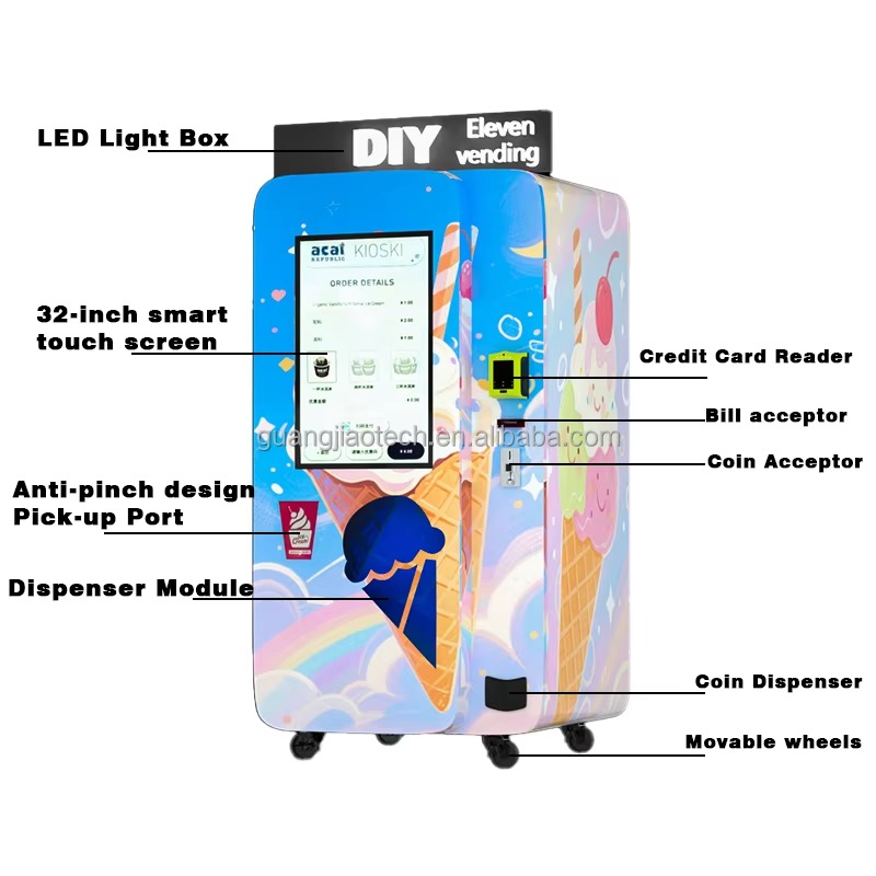 Smart Commercial Ice Cream Ven - Commercial Ice Maker review and price