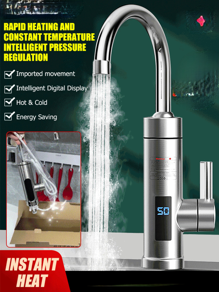 Bathroom Electric Faucet Fast  - Commercial Kitchen Mixer review and price